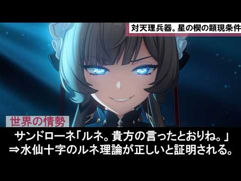 【原神】サンドローネ実装で星の楔の正体が白色矮星と判明！水仙十字院のルネとジェイコブの運命（ヘイマルメネー）考察が証明された件に対して白騎士アラン・ギヨタンが世界式を反転したストーリー解説【原神解説】