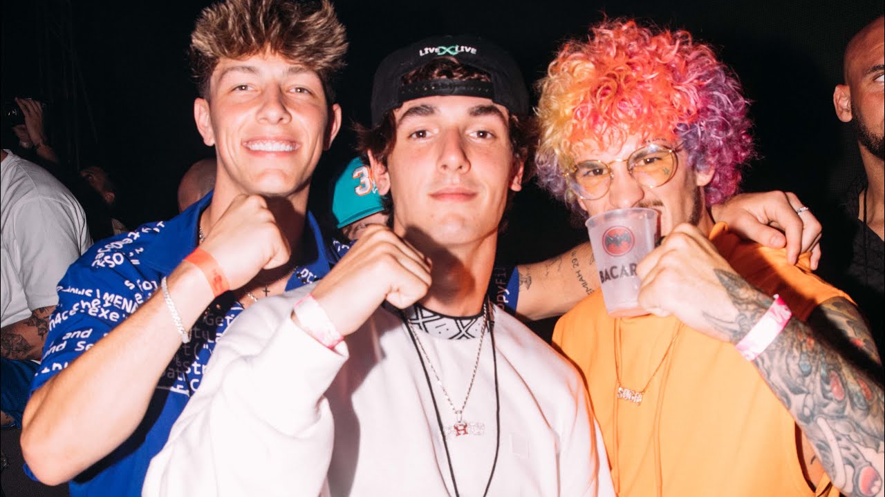 Bryce Hall & Jake Paul Jumps On Stage With 6ix9ine At TrillerFest & Parties Away !