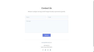 Responsive Contact-Us Form in 1 minute Using Tailwind CSS.
