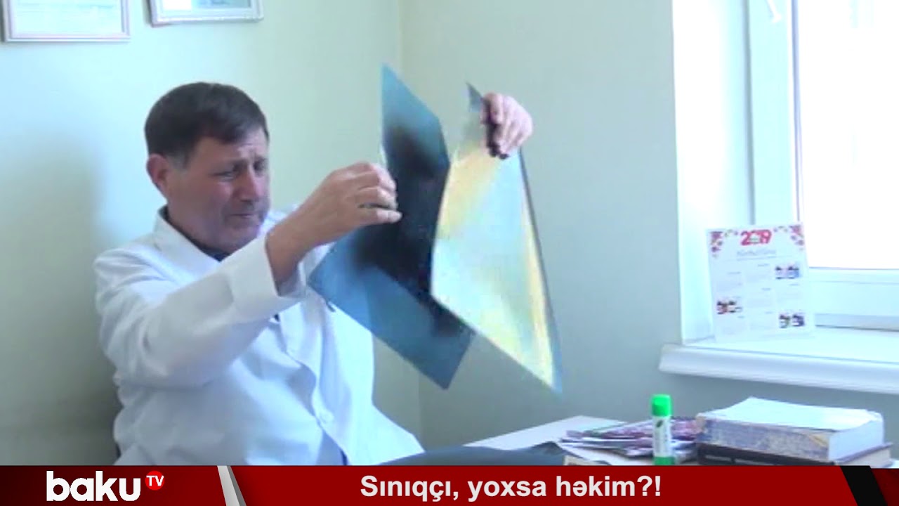 Sınıqçı, yoxsa həkim?!