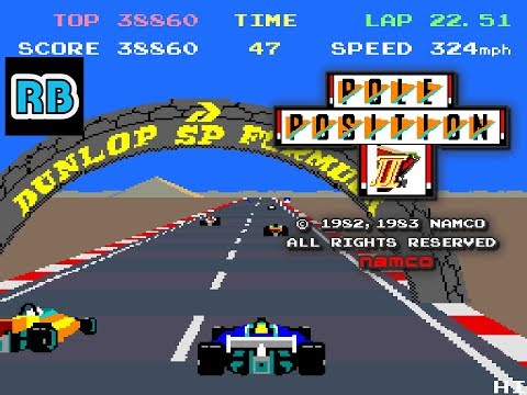 1983 [60fps] Pole Position II 67310pts Test ALL