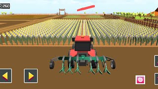 Blocky Forage Plow Farming Harvester 3 - He began harvesting wheat from the old lands screenshot 5