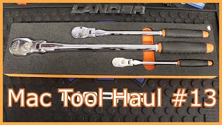 Mac Tool Haul #13: Orange 3 Piece Foamed Axis Ratchet Bundle - YouTube