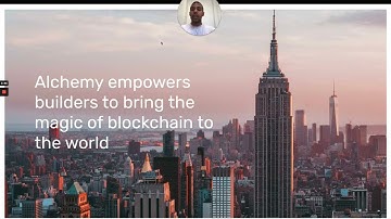 Nikil Viswanathan, CEO en medeoprichter van Alchemy, presenteert de visie van Alchemy Company