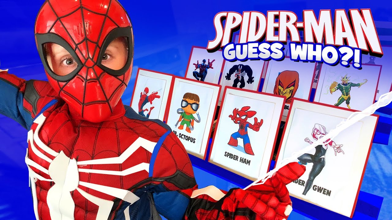 Spider-Man: Into the Spider-Verse Guess Who! | K-City - YouTube