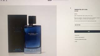Zara Thunder Feel EDP Dejavú?? . Men's fragrance review - YouTube