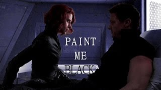 Natasha &amp; Clint | Paint me black