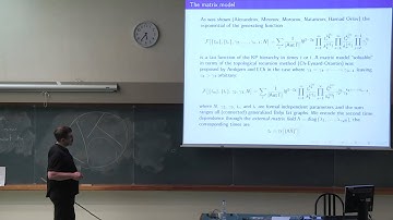 Leonid Chekhov "Hurwitz numbers and matrix models"