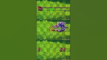 PvZ fusion 3.1 -Random Plant With Rapid Bullet Vs 4 Vase Breaker Zombie - P8- Who wins ?#short