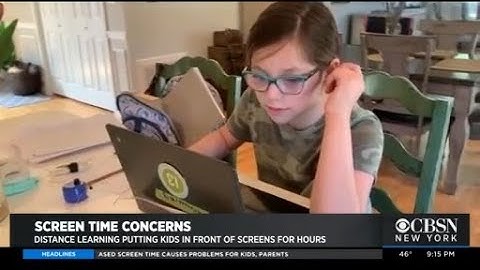 Parents Concerned About Too Much Screen Time As Remote Learning Continues Amid Coronavirus Pandemic