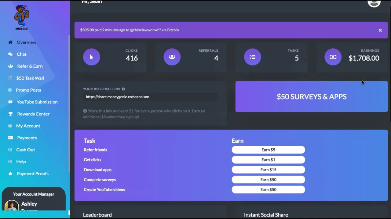 Money Genie LEGIT Review! Make Money Online Using Social Media