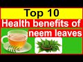What are the benefits of neem leaves
