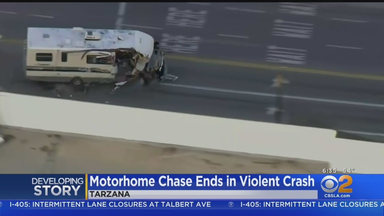 Winnetka Woman Identified As Suspect In Wild RV Chase - YouTube