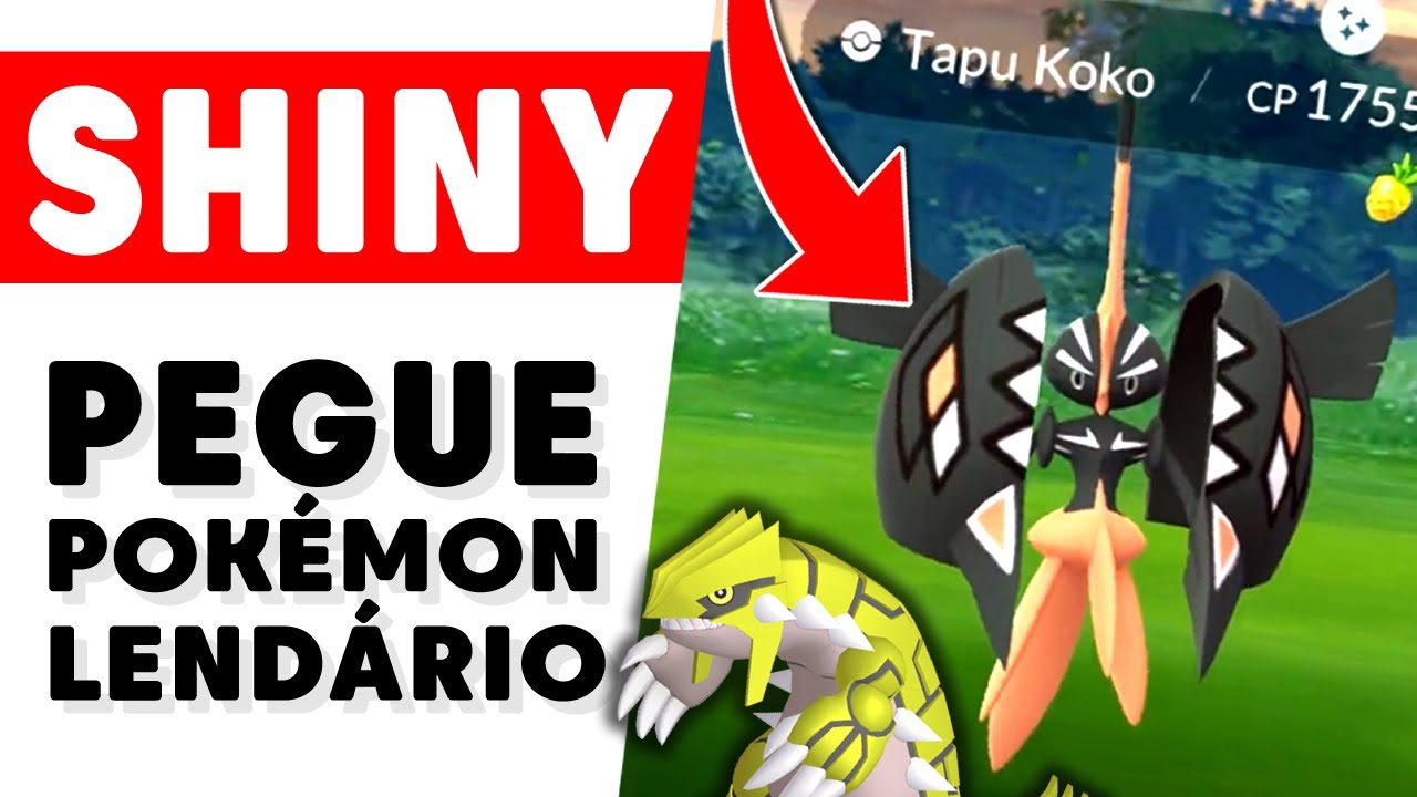 HOJE: Como Conseguir POKÉMON LENDÁRIO SHINY no Pokémon Go #pokemon