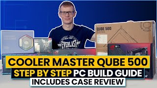 Cooler Master Qube 500 Build - Step by Step Guide & Review | Intel 14900K Build