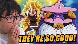 DUAL DOKKAN FEST SSJ3 Goku and Majin Buu ANIMATIONS & DETAILS Reaction