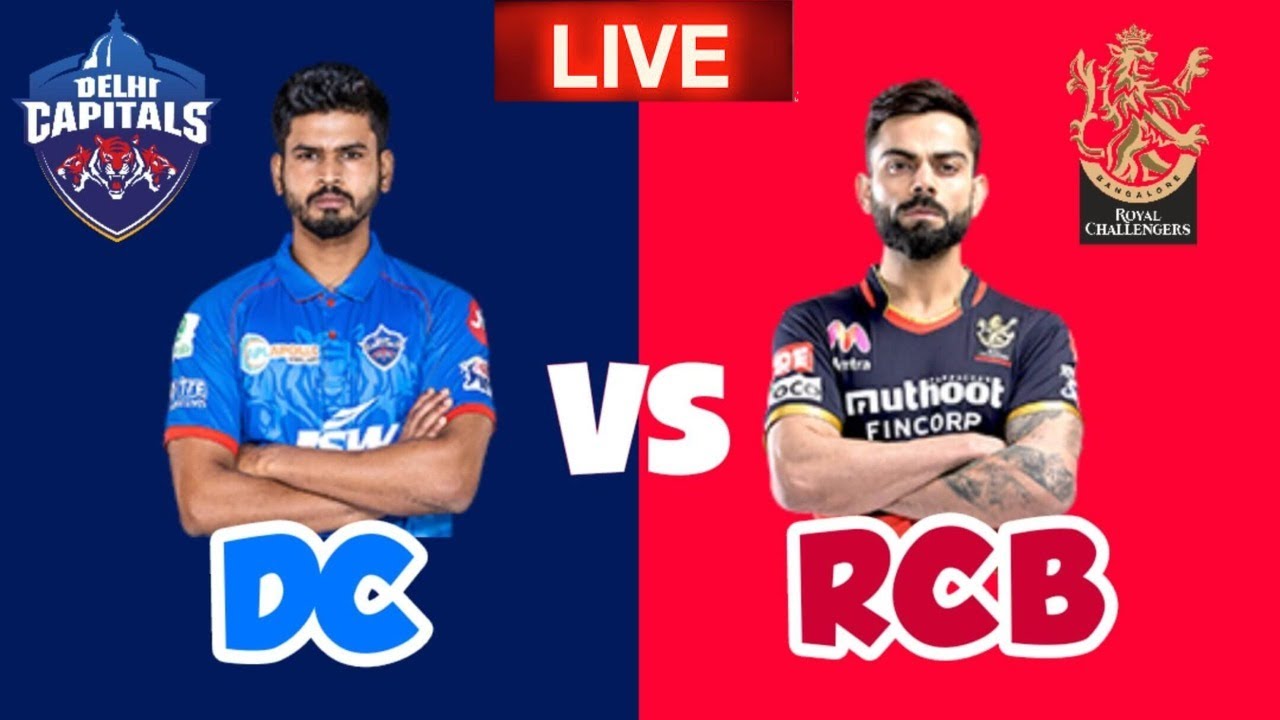 DC Vs RCB | Delhi Capitals Vs Banglore RCB Live Streaming 5th October ...