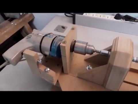 Tour à bois maison (1/2) / Homemade wood Lathe (1/2) 