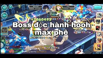 Poke đại chiến Boss độc hành Hooh max phê Ae chơi được đánh được nhiều team