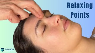3 Simple Points to Relax Your Nervous System