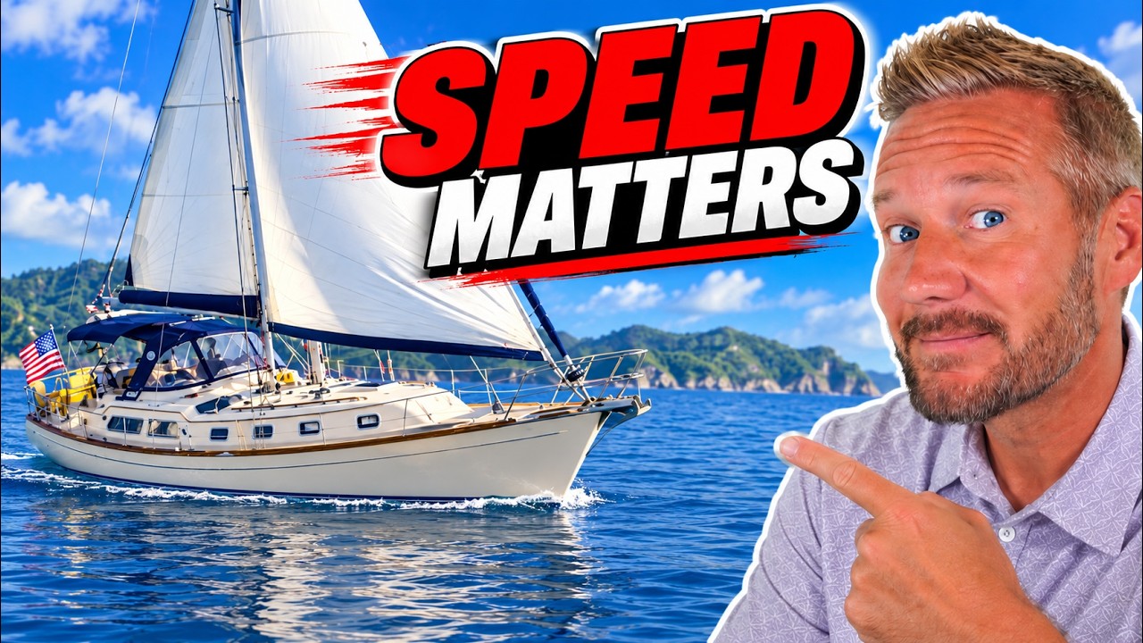 ⁣Hot Take - Slow Sailboats Aren’t Safer
