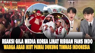 NETIZEN KOREA PANIK! Kota Doha Heboh FANS Indonesia Jadi Pusat Perhatian, Media Korea Sampai Begini