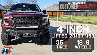 4" Lifted F-150 with Fuel Anza Wheels  & 1mm Offset | AmericanTrucks Customer Builds