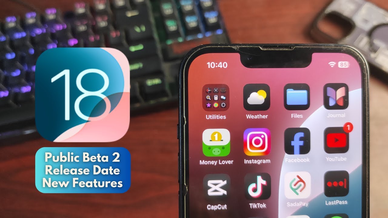 iOS 18 Public Beta 2 Release Date and Upcoming Features - YouTube