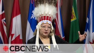 Air Canada apologizes to national chief after flight crew took her headdress away by CBC News 8,097 views 1 day ago 3 minutes, 33 seconds