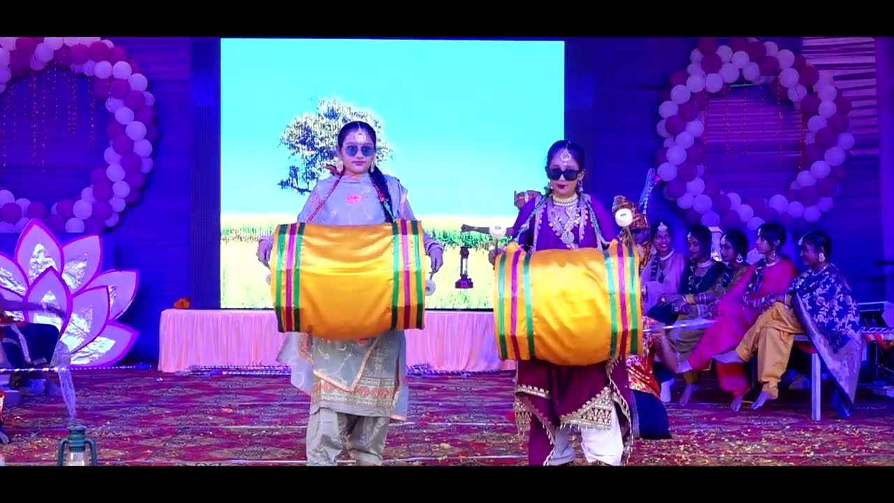 Bhangda Dance||DAV PUBLIC SCHOOL-LATEHAR||ANNUAL FUNCTION-अनुनाद 2025