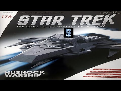 Eaglemoss Star Trek – Vaisseau Hirogen Hunter Warship – Modèle De Collection Officiel