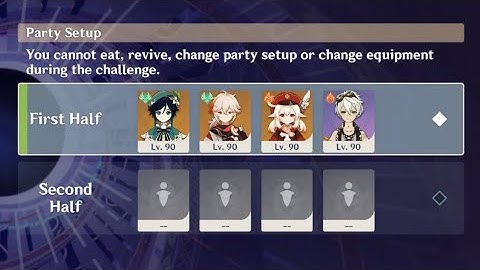 2.8 Spiral Abyss Floor 12 Continuous Clear First Half in 50-51s Klee Mono Pyro with Venti