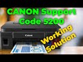 Canon Light Blinking G2000|G1000 Support Code 5200 Solution