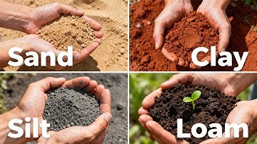 Different soil types and their importance in agriculture