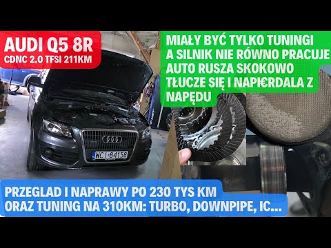 Audi Q5 8R 2.0 TFSI - Owner wants more power but the car is faulty, inspection and repairs after ...