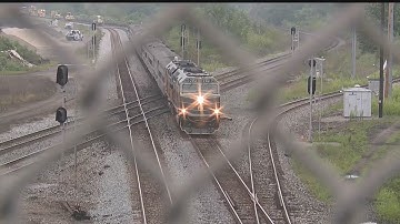 Train enthusiasts chasing rare train make stop in Youngstown as it passes through
