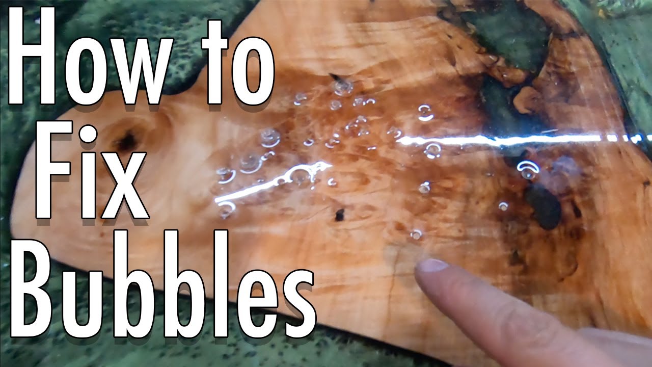 How Do You Get Bubbles Out Of Epoxy After It Dries?