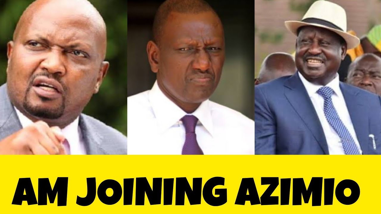 drama-as-moses-kuria-threatens-to-join-azimio-after-meeting-raila-youtube