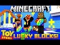 Minecraft RAINBOW Toy Story Lucky Block w/ PrestonPlayz, Vikkstar and Woofless | JeromeASF
