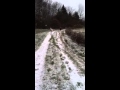 Barn style sledding