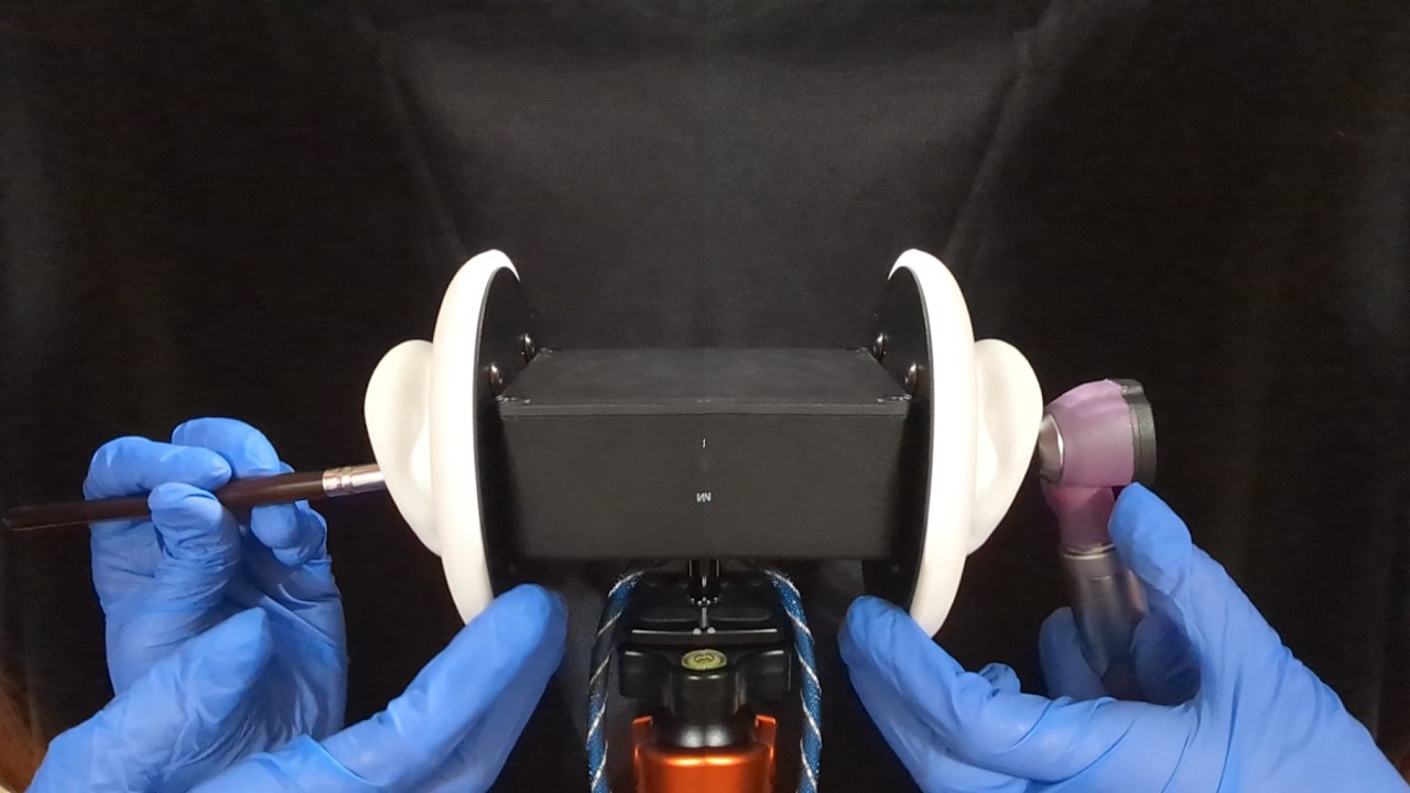 ASMR - Intense Ear Pressure Both Sides - Gloves - No Talking