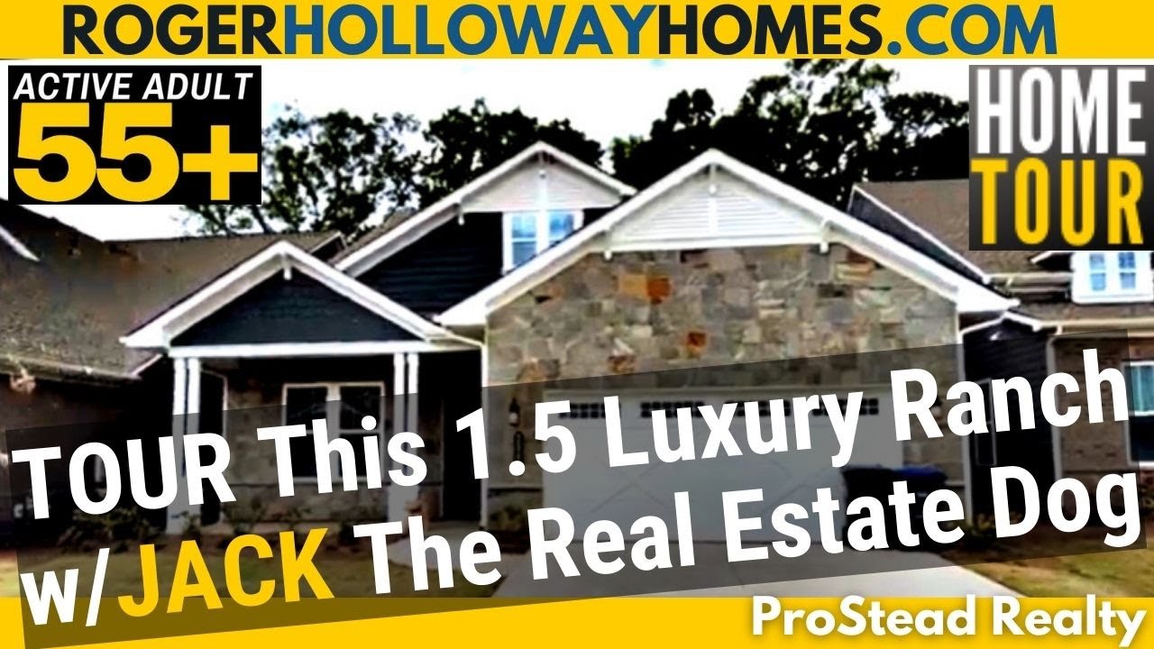 Tour This 55+ Luxury Ranch MADISON with JACK the Real Estate Dog YouTube