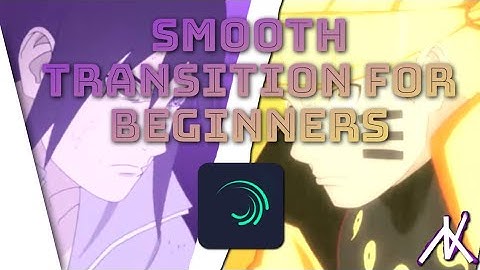 How to Make a Smooth Transition Alight Motion [ For Beginner ] | Alight Motion