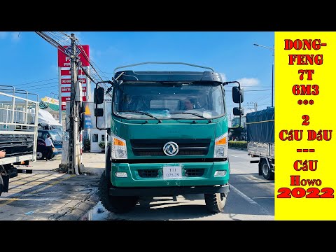 Video Xe tải Dongfeng 8 tấn 2 cầu dầu siêu phẩm 2022, giá rẻ... - youtube