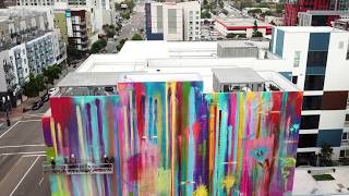 Risk's East Village Masterpiece: Mural Time Lapse