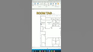 ROOM TAG IN REVIT#bim #revitarchitecture #revittutorials #shorts #short#revit2024 #revit