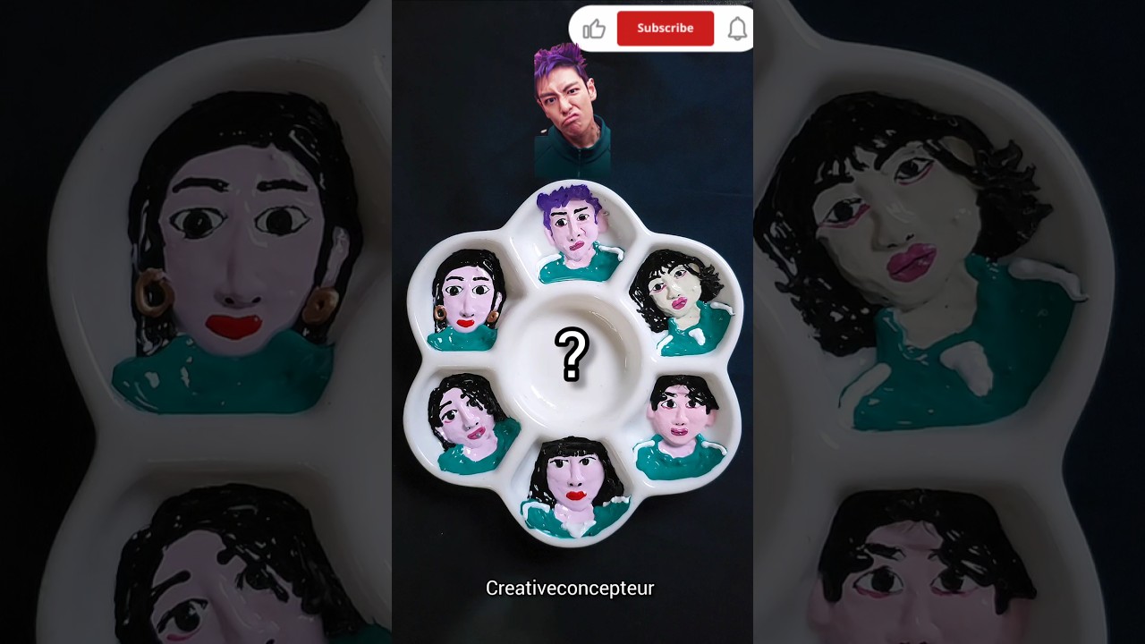 Squid Game 3 color mixing (part 10) 