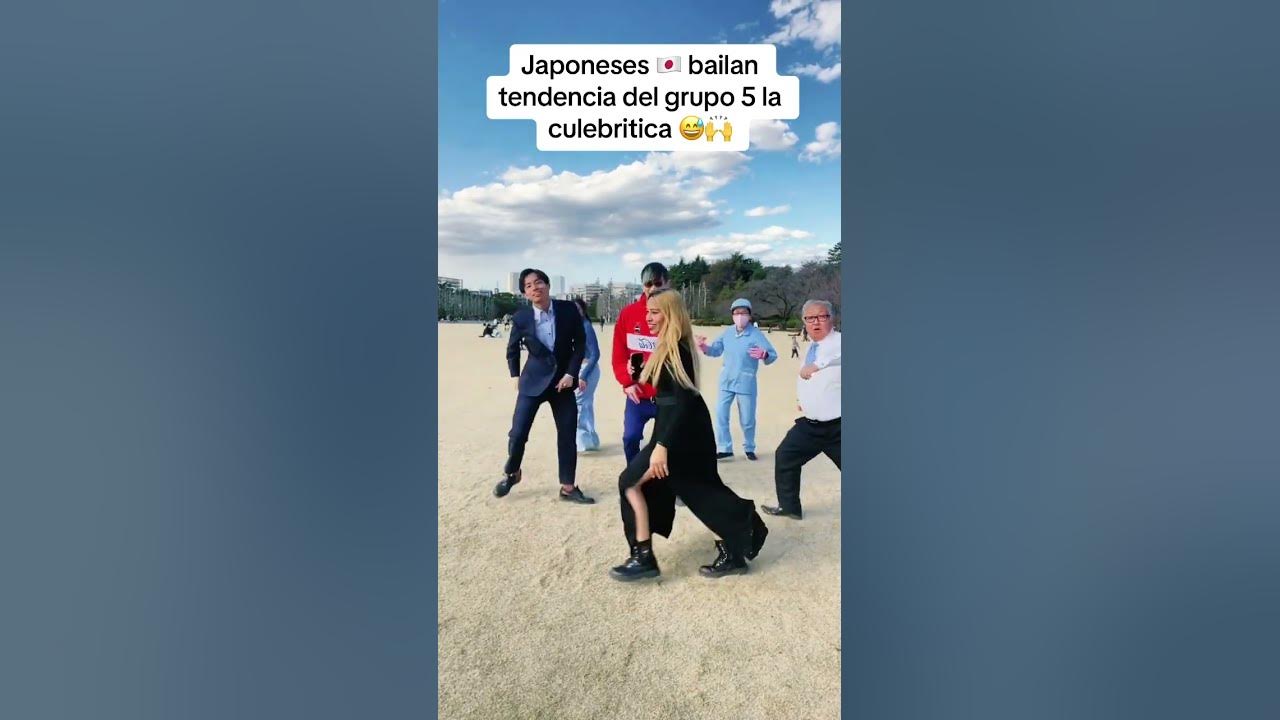 Japoneses 🇯🇵bailan la cumbia la culebritica de@GRUPO5OFICIAL #cumbia #culebritica #japan #grupo5