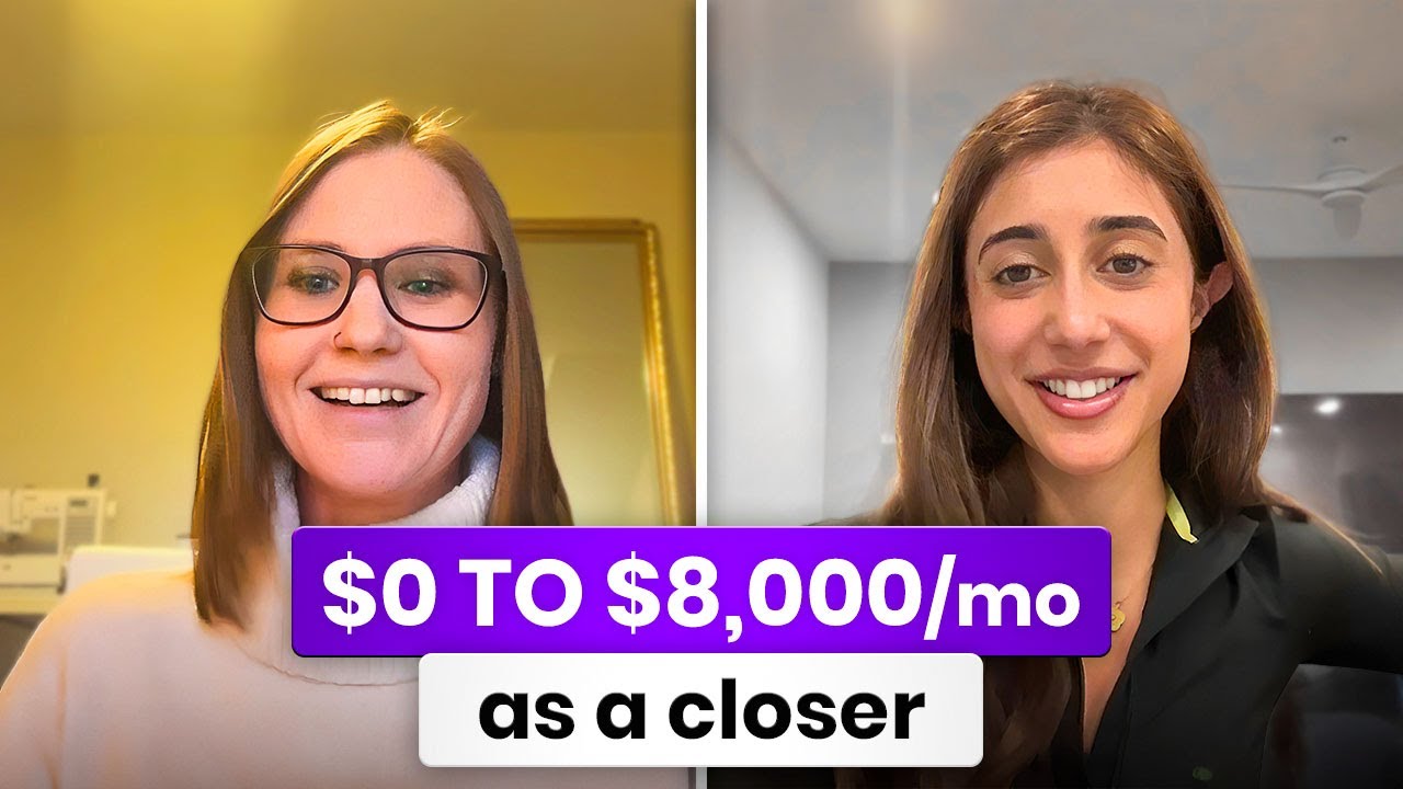 How Stephanie Went From $0 To $8,000 With Remote Closing (As A Beginner)