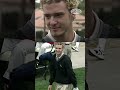 The silky 6-month-old swing of Justin Timberlake at the 2002 American Express.
